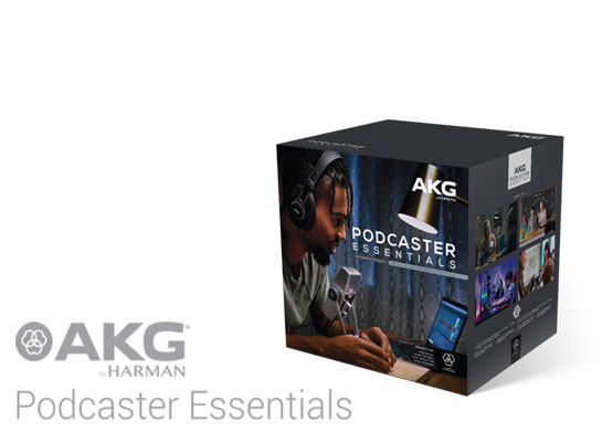 AKG podcaster essentials